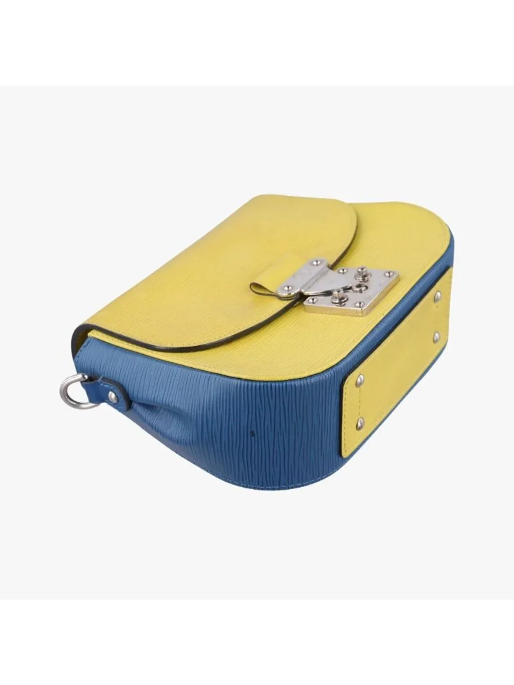 ★SOLD★ Louis Vuitton Eden PM Yellow Blue Epi Messenger Bag - Picture 5 of 15